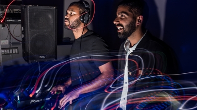 Make it Funky DJs Michael Fortune and Mohit Kohli, who live in SF's Inner Richmond.